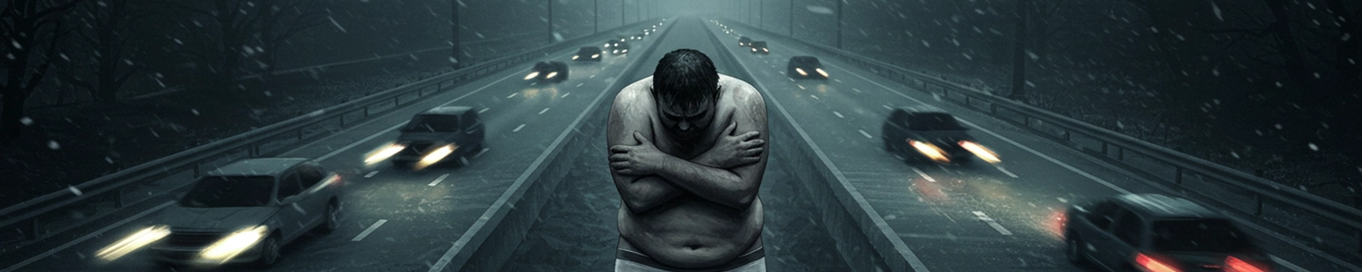 There's a Fat Man Freezing on Throgs Neck Bridge